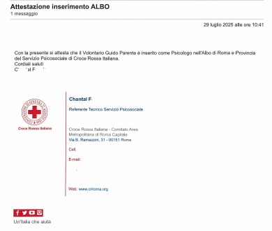 Atto iscrizione Albo Sep - StudioNaturopatia GuidoParente